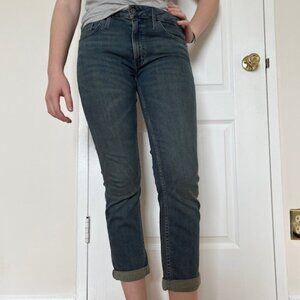 Calvin Klein "Slim Boyfriend" Dark Blue Jeans